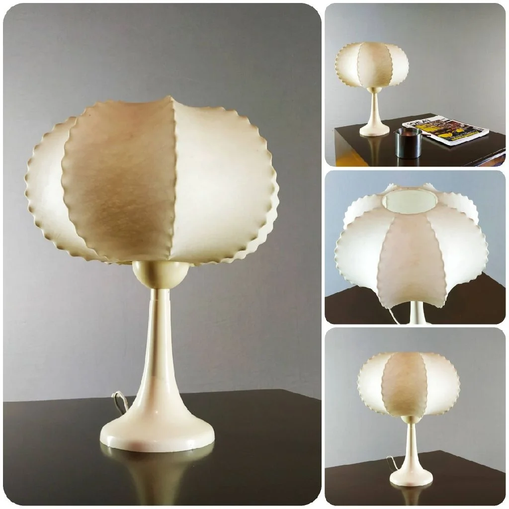 Lampe à pied de salon "Tulipe", années 60 à 70
