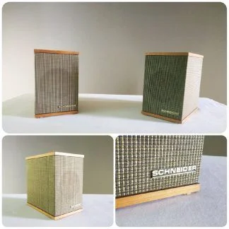 Paire d'enceintes SCHNEIDER