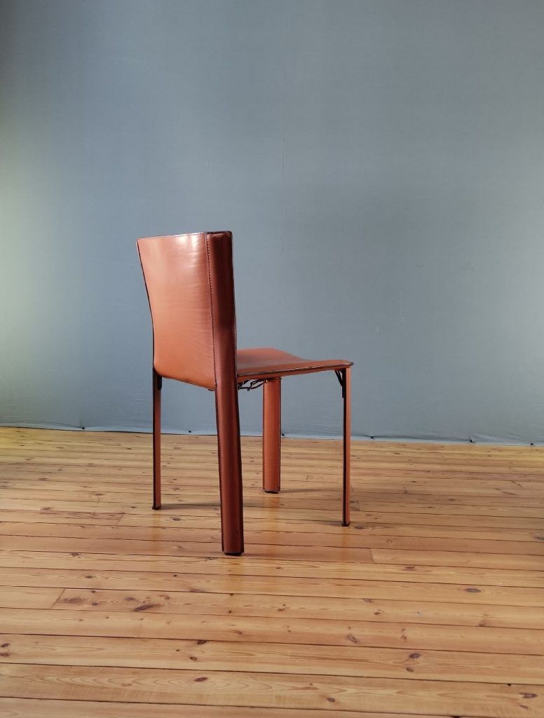 Chaise en cuir FASEM - Béllotte-Design