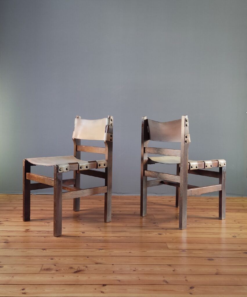 Chaises en cuir Maison-REGAIN - Béllotte-Design