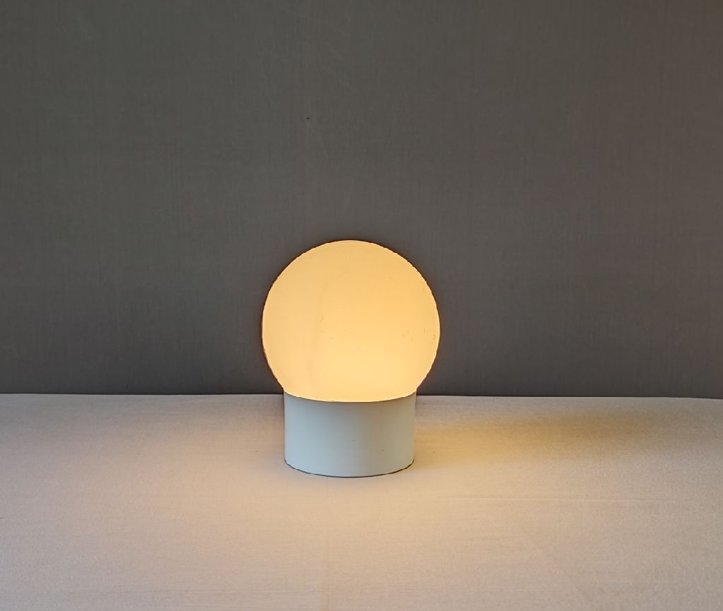 Lampe Vintage en OPALINE – Image 2
