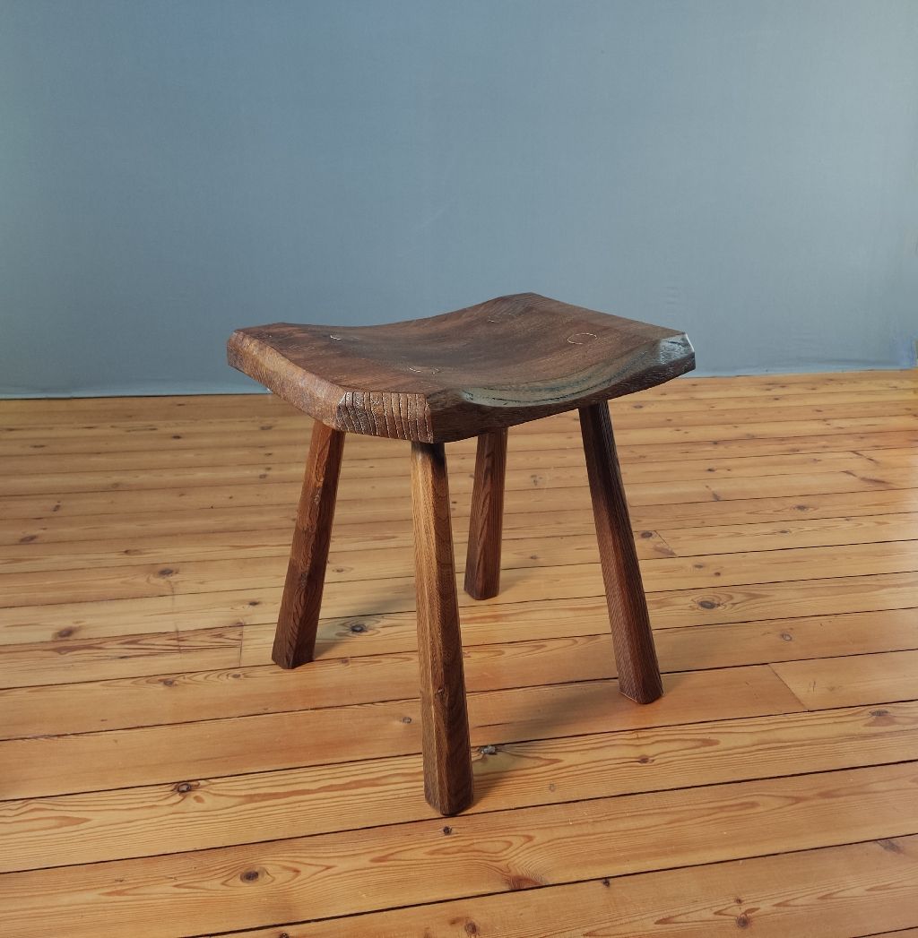 Tabouret Jean TOURET & Artisans-MAROLLES – Image 4